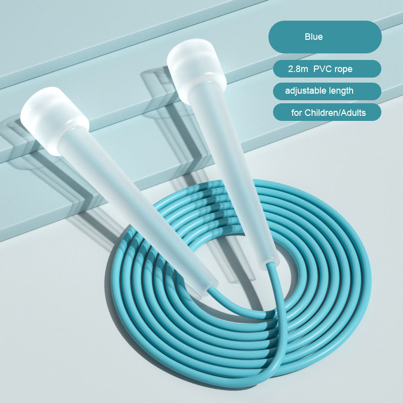 Skipping Rope Pvc - เชือกกระโดดน้ำหนักเบาทำจาก PVC ยาว 2.8 เมตร ปรับความยาวได้
