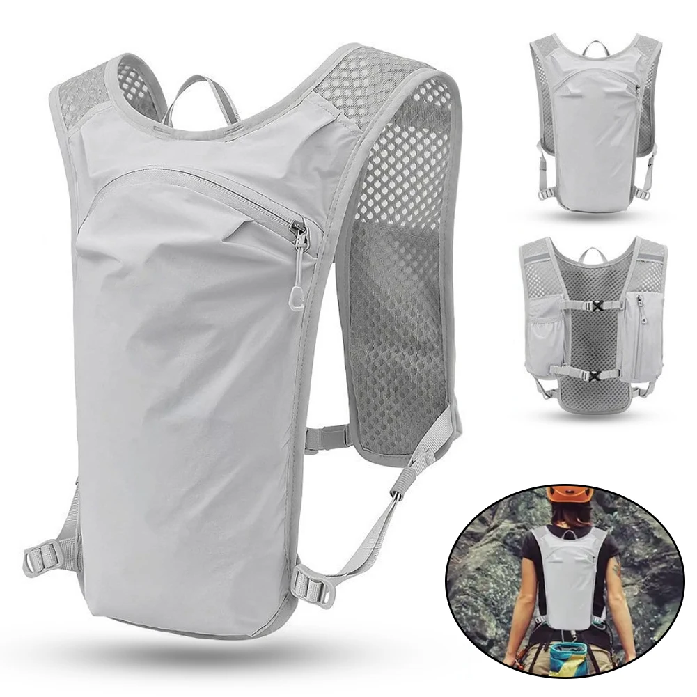 Crossfit Gear Men - เสื้อกั๊กสำหรับปั่นจักรยาน วิ่ง เดินป่า ระบายอากาศได้ดี สำหรับกีฬาจักรยาน ครอสคันทรี