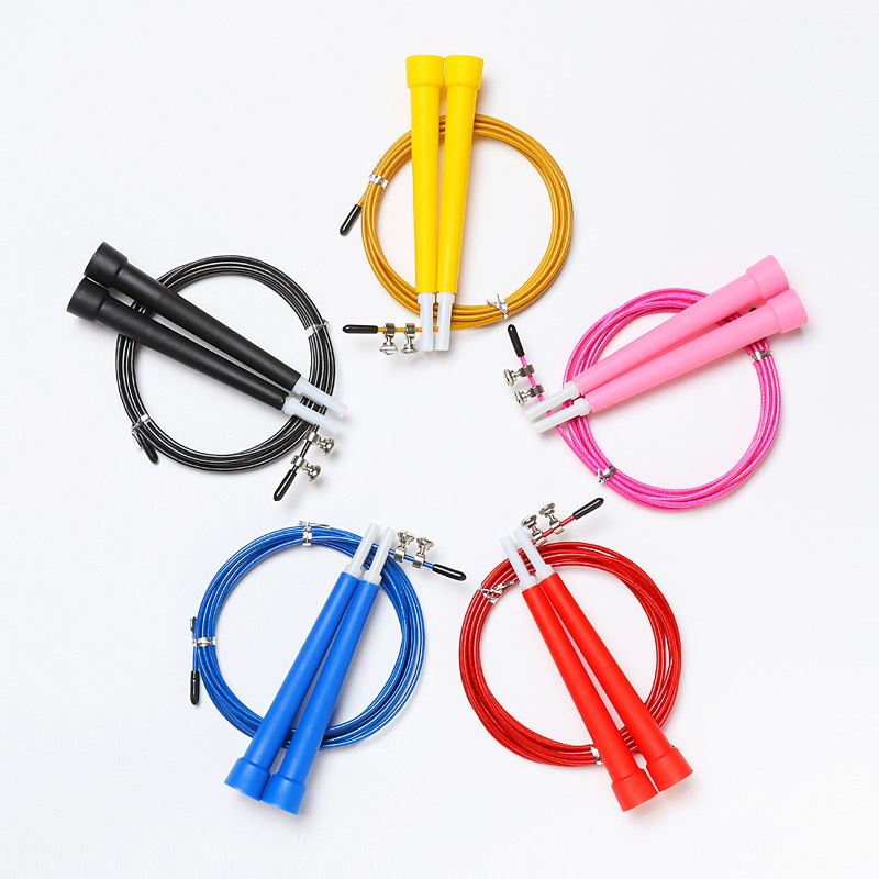 Skipping Rope Pvc - เชือกกระโดดพลาสติกสำหรับเด็ก 10 ชิ้น แบบปรับความยาวได้ สำหรับออกกำลังกาย ฟิตเนส