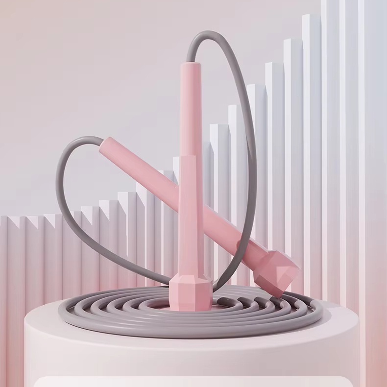 Skipping Rope Pvc - เชือกกระโดดพลาสติกแบบมีโลโก้สั่งทำ น้ำหนักเบา ผลิตจาก PVC สำหรับออกกำลังกายและฝึกซ้อม