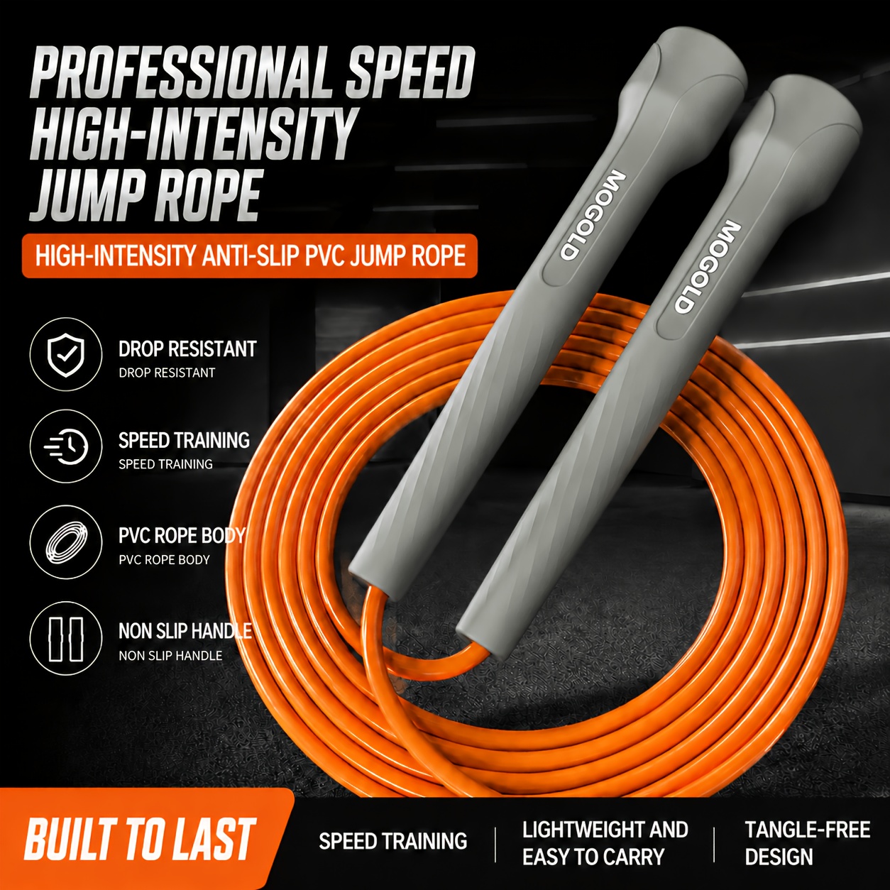 เชือกกระโดดความเร็วระดับมืออาช - Skipping Rope Pvc บทวิจารณ์และราคา