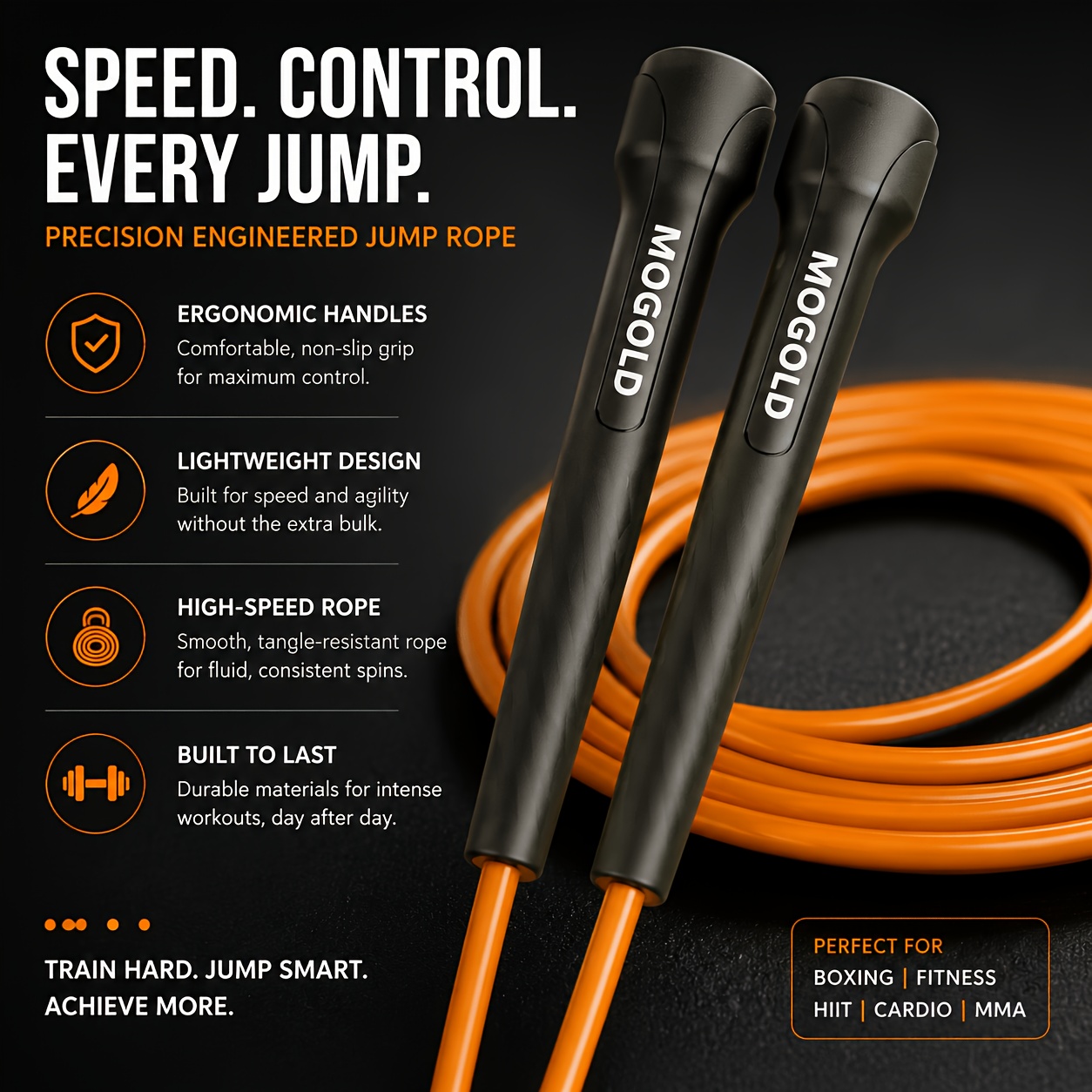เชือกกระโดดความเร็วระดับมืออาช - Skipping Rope Pvc บทวิจารณ์และราคา