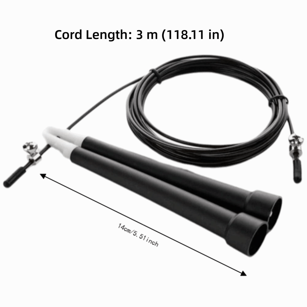 เชือกกระโดดแบบพกพา ทำจากลวดเหล - Skipping Rope Pvc บทวิจารณ์และราคา