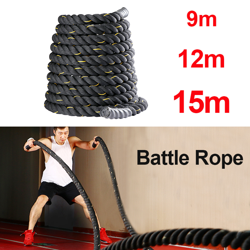 เชือกออกกำลังกายแบบมืออาชีพ 9ม - Crossfit No Equipment Workouts บทวิจารณ์และราคา
